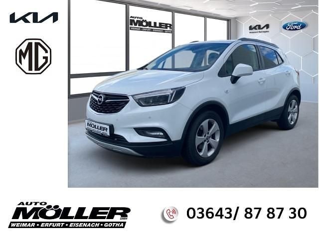 Schneeweiss Gebraucht 2018 Opel Mokka X SUV | 14.890 € (Fairer Preis) - Bild 1/4