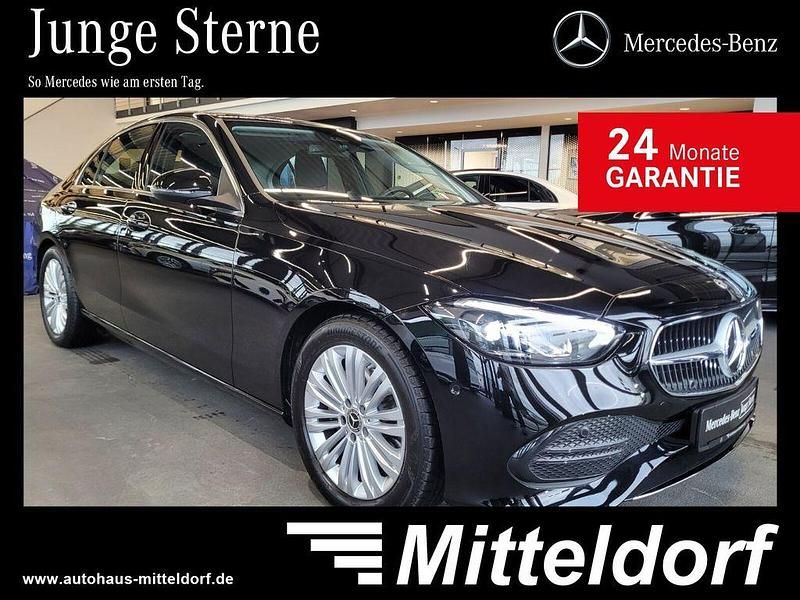 Schwarz Gebraucht 2025 Mercedes C180 Advanced Plus Limousine | 38.880 € (Fairer Preis) - Bild 1/4