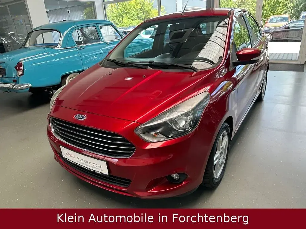 Gebraucht Ford Ka Plus Cool & Sound Edition 86 PS (63 kW) 2016 Rot Kleinwagen