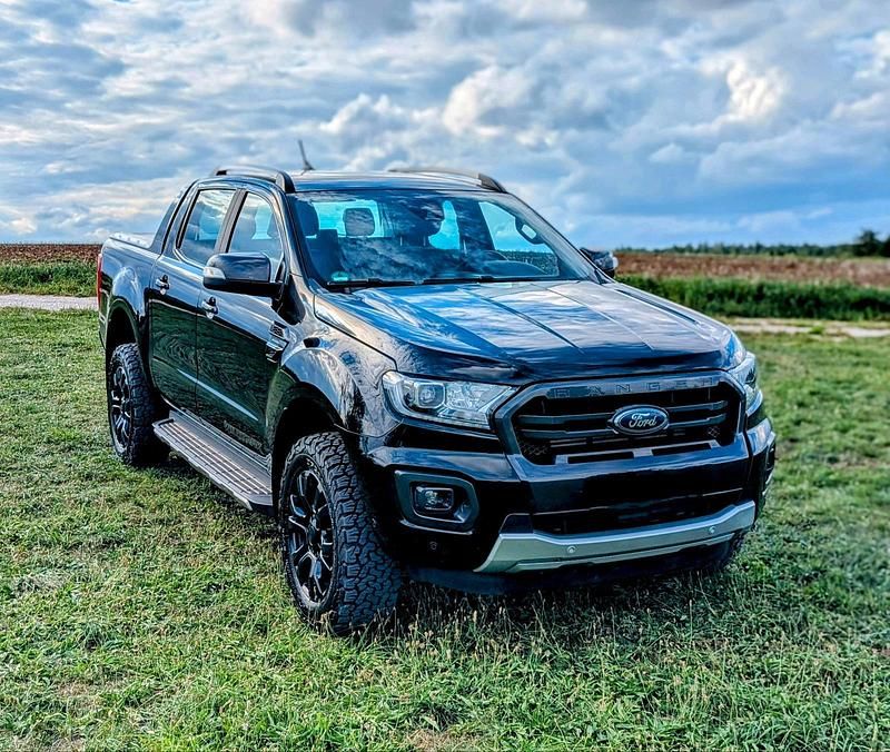 Schwarz Gebraucht 2021 Ford Ranger Wildtrack Abholung | 36.000 € (Fairer Preis) - Bild 1/4