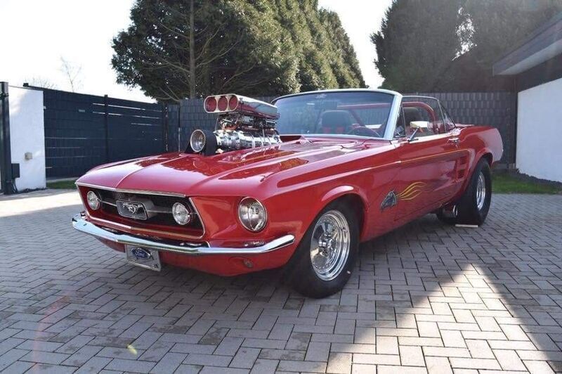 Rot Gebraucht 1967 Ford Mustang Convertible Cabrio | 150.000 € - Bild 1/4