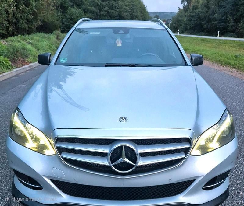 Silber Gebraucht 2013 Mercedes E250 Kombi | 10.900 € (Fairer Preis) - Bild 1/4