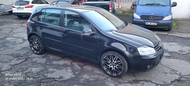 Schwarz Gebraucht 2007 VW Golf V Kleinwagen | 5.200 € (Etwas zu teuer) - Bild 1/4