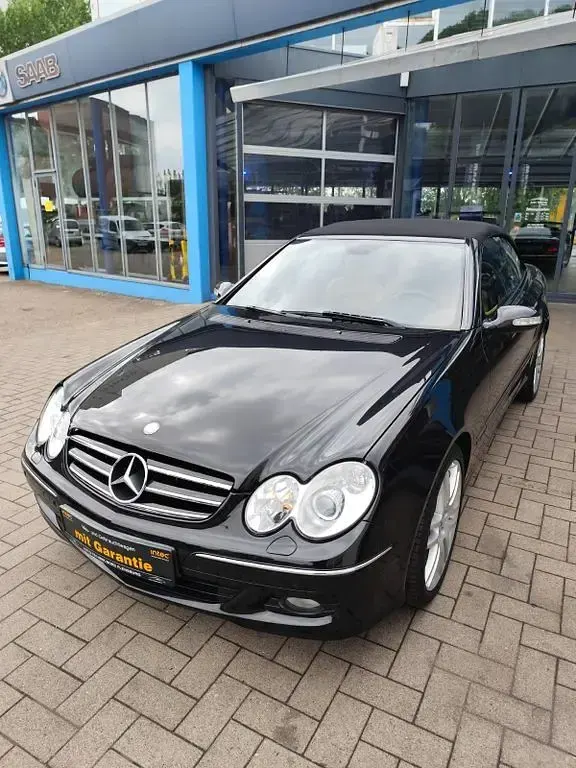 Gebraucht Mercedes CLK280 231 PS (169 kW) 2007 Schwarz Cabrio
