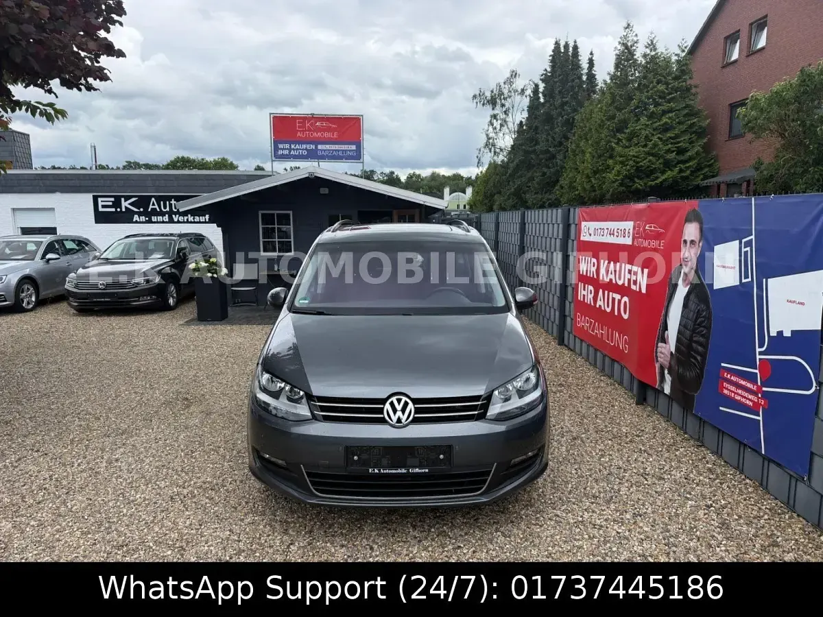 Gebraucht VW Sharan Comfortline 170 PS (125 kW) 2012 Grau Van / Kleinbus