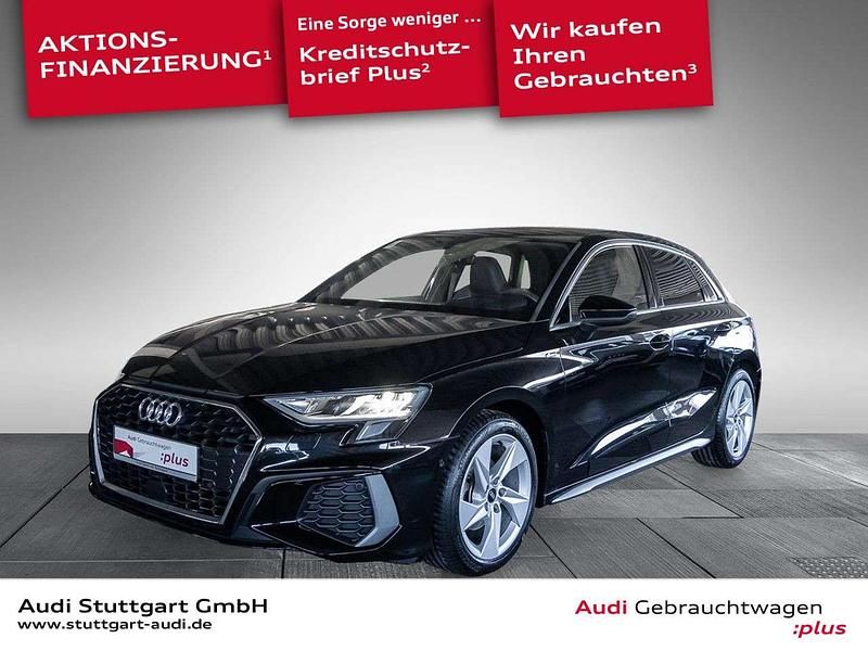 Gebraucht Audi A3 S-Line 116 PS (85 kW) 2022 Mythosschwarz metallic Limousine