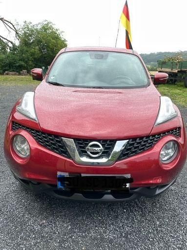 Rot Gebraucht 2015 Nissan Juke Tekna SUV | 9.800 € (Fairer Preis) - Bild 1/4