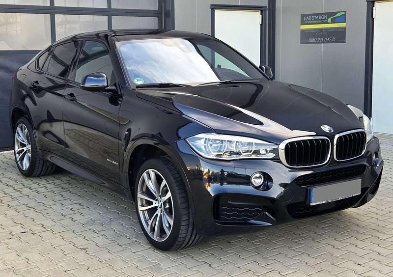 Carbonschwarz metallic Gebraucht 2016 BMW X6 SUV | 33.550 € (Fairer Preis) - Bild 1/4