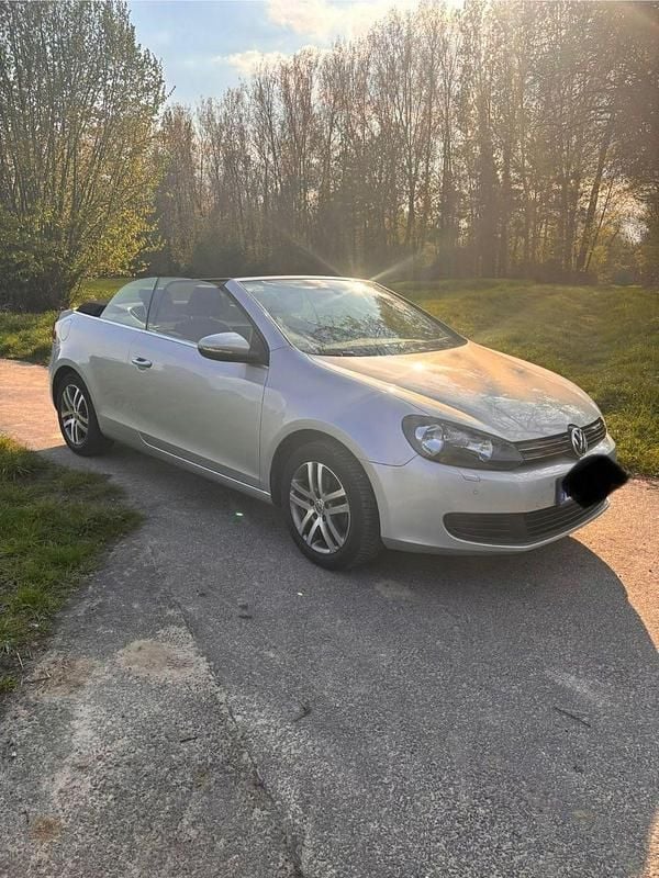Gebraucht VW Golf Cabriolet 105 PS (77 kW) 2012 Silber Cabrio