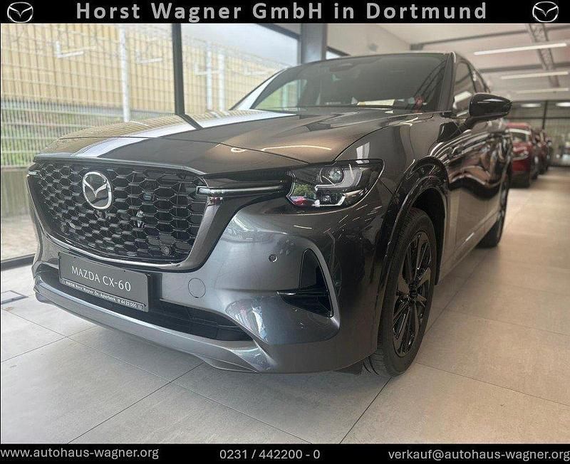 Grau Neu 2025 Mazda CX-60 Homura-Line SUV | 52.990 € (Fairer Preis) - Bild 1/3