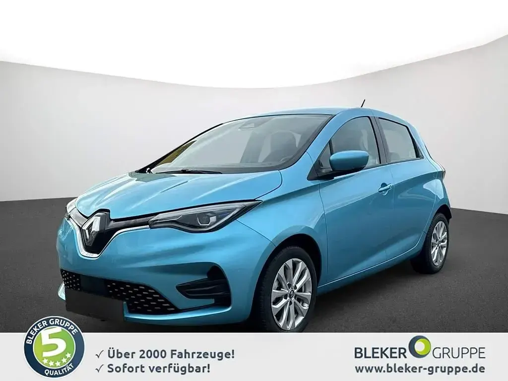 Usata Renault Zoe Evolution 80 kW (110 CV) 2022 Blu Utilitaria