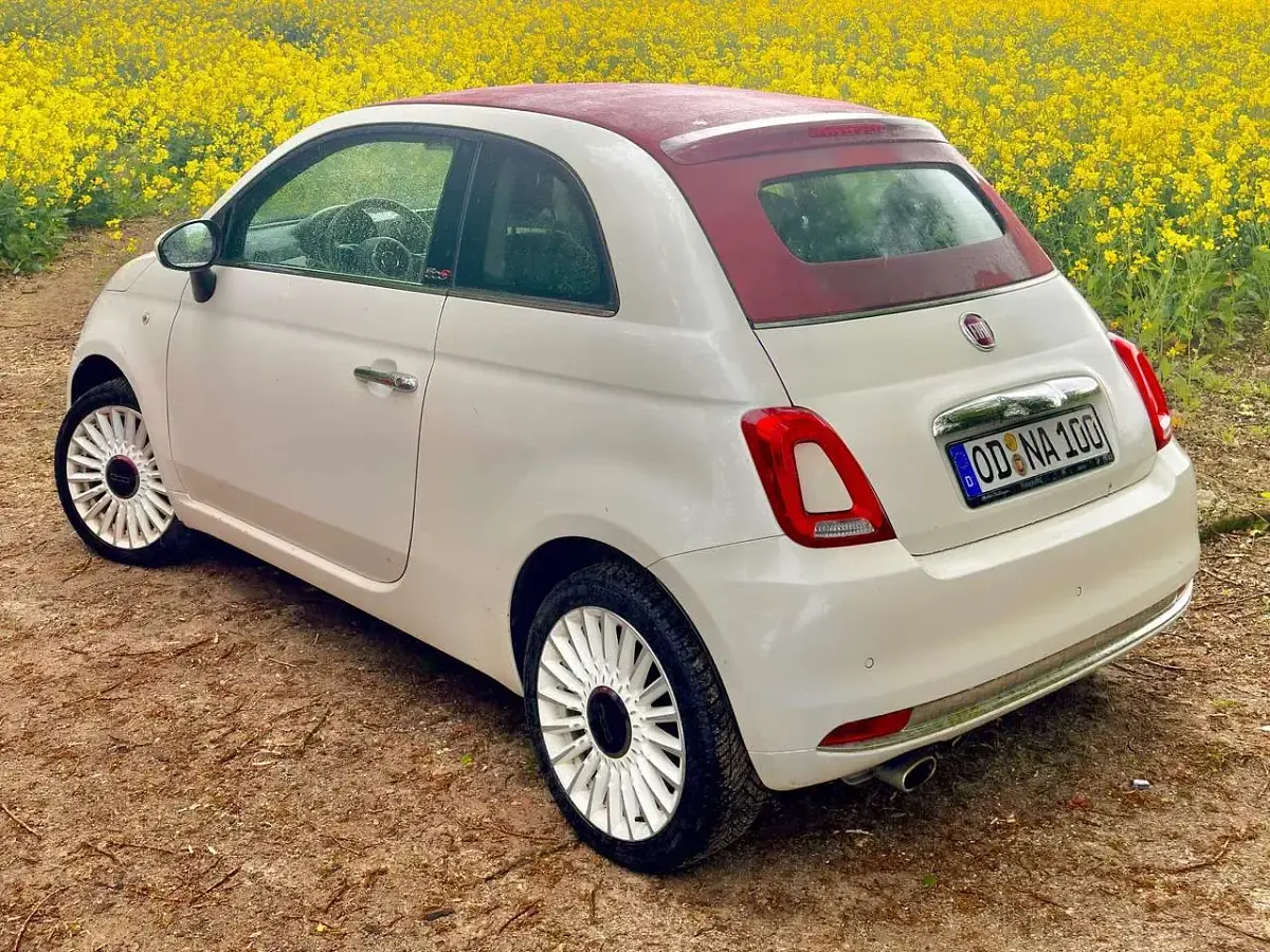 Gebraucht Fiat 500 Lounge 69 PS (50 kW) 2018 Weiß Limousine