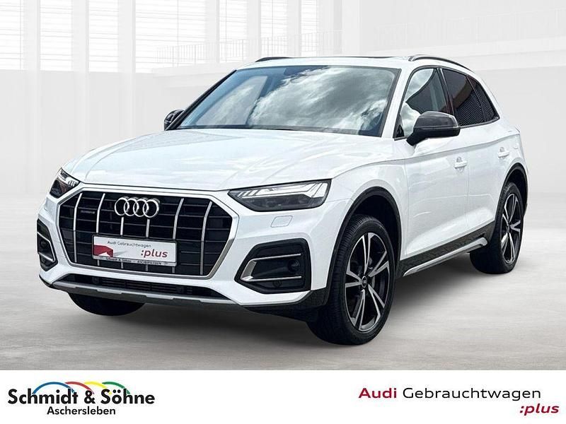 Weiß Gebraucht 2021 Audi Q5 Advanced Plus SUV | 30.880 € (Guter Preis) - Bild 1/4
