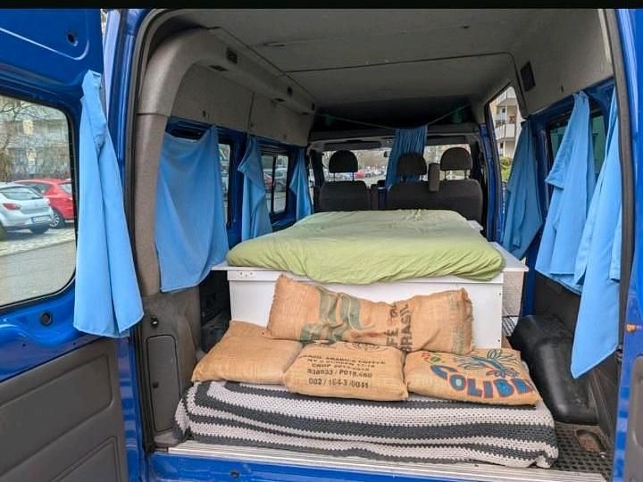 Gebraucht Ford Transit 125 PS (91 kW) 2003 Blau Van / Kleinbus