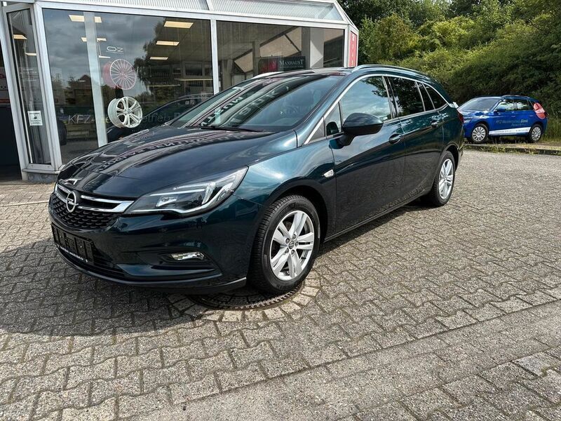 Gebraucht Opel Astra Dynamic 125 PS (91 kW) 2017 Grün Kombi