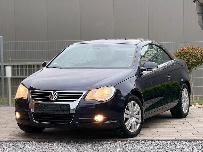 Blau Gebraucht 2007 VW Eos Cabrio | 2.499 € (Superpreis) - Bild 1/4