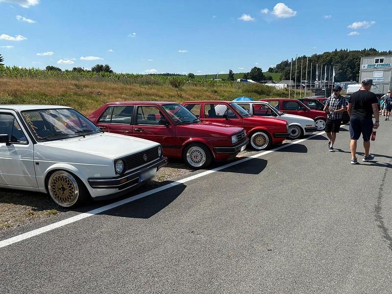 Usata VW Jetta 1989 Rosso Berlina