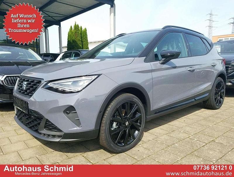Neu Seat Arona Black Edition 116 PS (85 kW) 2025 Graphene grau metallic dach schwarz SUV