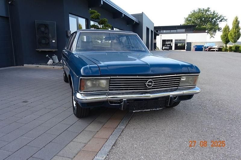 Blau Gebraucht 1973 Opel Admiral Limousine | 11.800 € - Bild 1/4