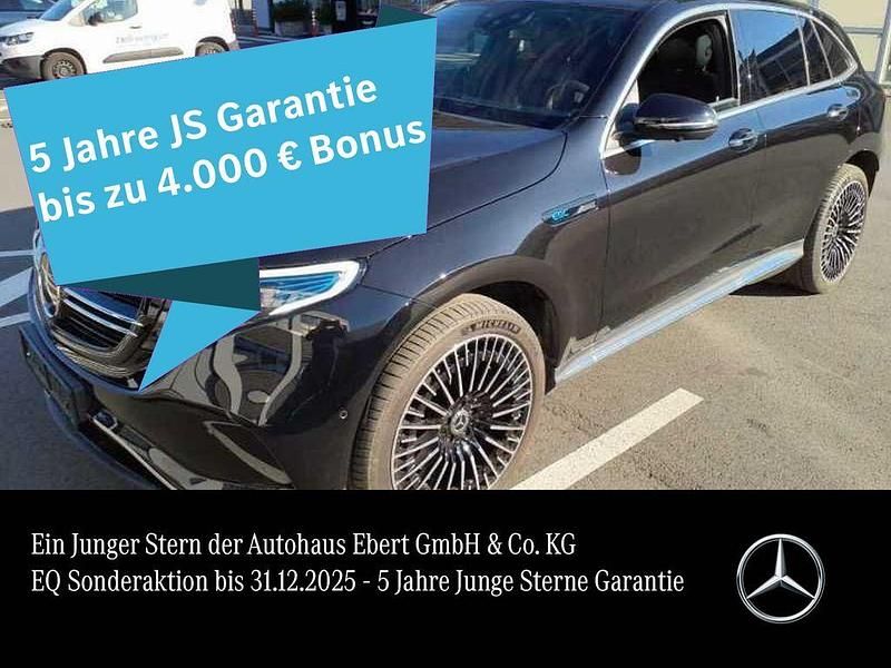Schwarz Gebraucht 2021 Mercedes EQC400 AMG SUV | 39.880 € (Fairer Preis) - Bild 1/4