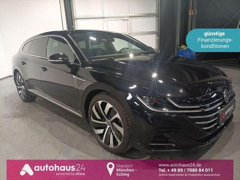 Schwarz Gebraucht 2022 VW Arteon R-line Kombi | 30.440 € (Superpreis) - Bild 1/4
