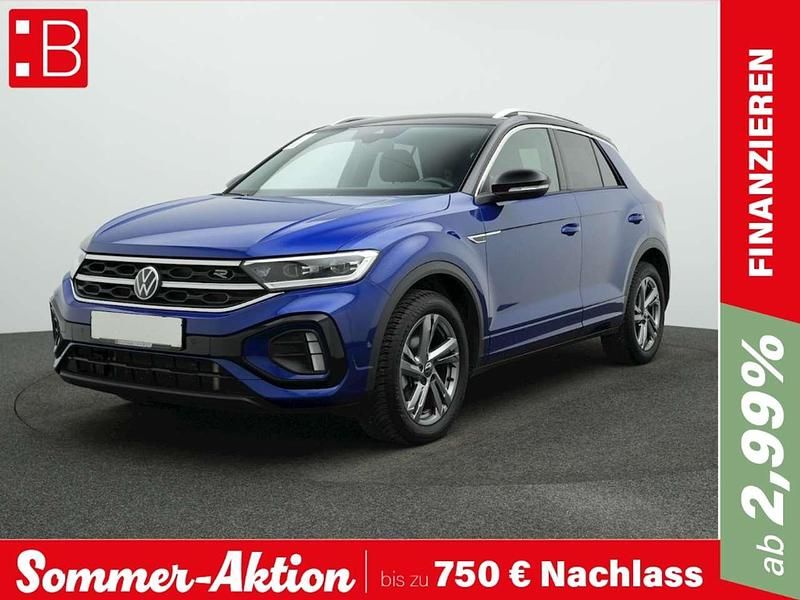 Blau Gebraucht 2024 VW T-Roc IQ Drive SUV | 28.450 € (Guter Preis) - Bild 1/3
