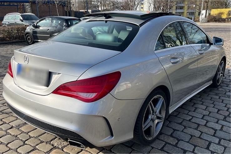 Gebraucht Mercedes CLA200 156 PS (114 kW) 2016 Silber Coupé