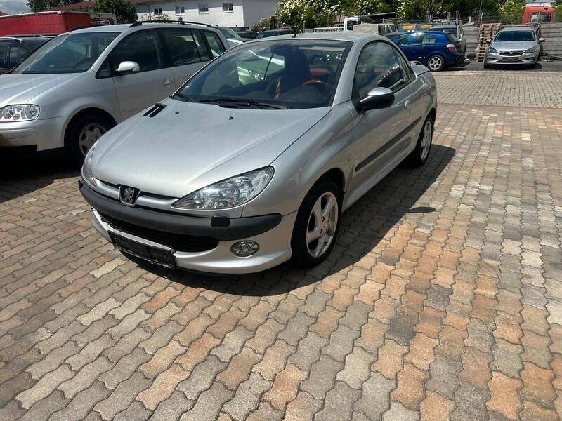 Silber Gebraucht 2003 Peugeot 206 Cabrio | 850 € (Guter Preis) - Bild 1/4