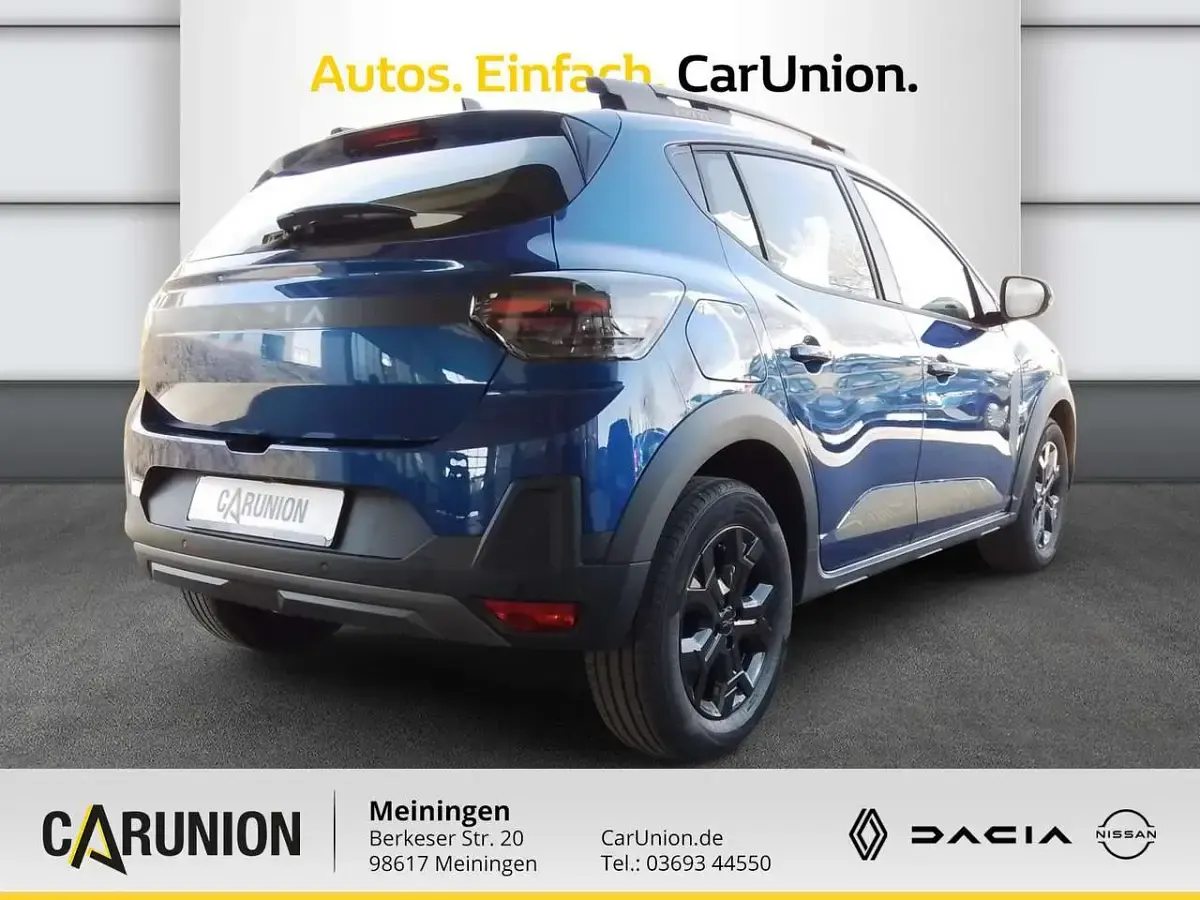 Neu Dacia Sandero Extreme 110 PS (80 kW) 2026 Ironblau metallic Limousine