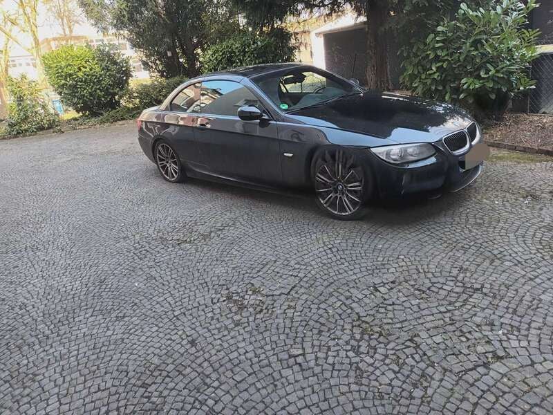 Schwarz Gebraucht 2011 BMW 318 Cabriolet Cabrio | 9.550 € (Superpreis) - Bild 1/3