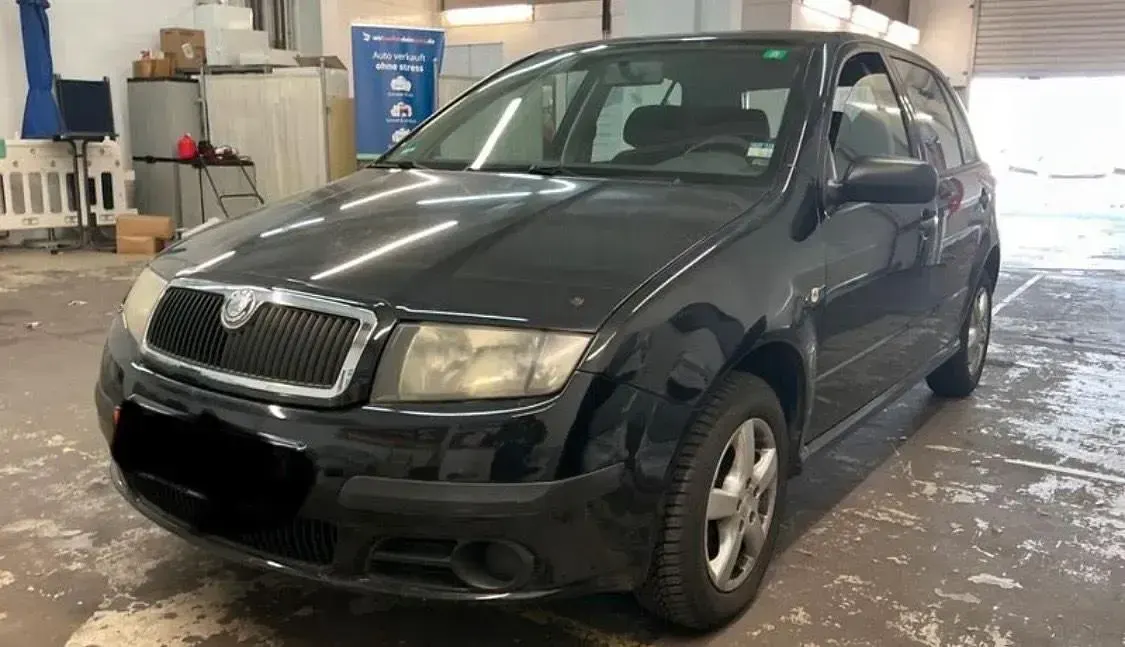 Gebraucht Skoda Fabia 55 PS (40 kW) 2007 Schwarz Limousine