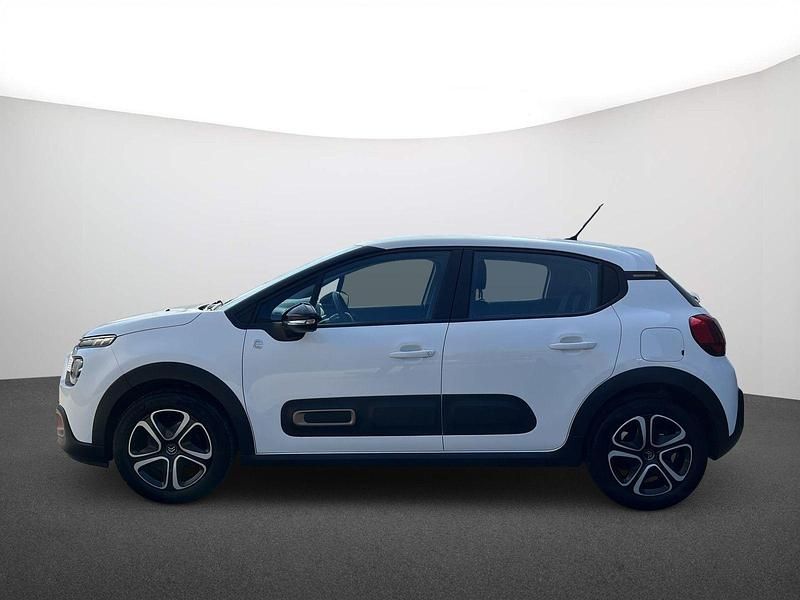 Gebraucht Citroën C3 PureTech 82 PS (60 kW) 2023 Lack weiss banquise/deckende lackierung Kleinwagen