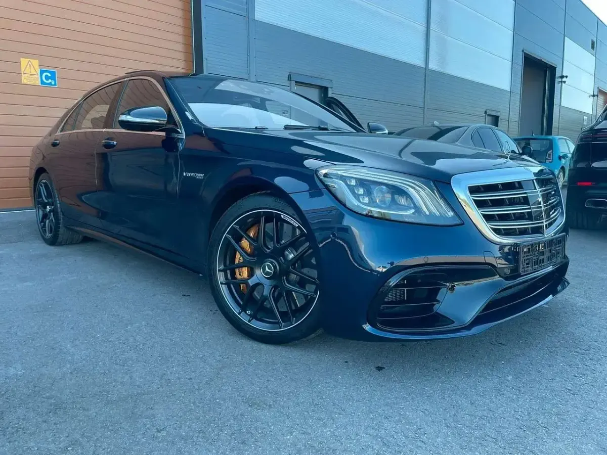Gebraucht Mercedes S63 AMG AMG 612 PS (450 kW) 2019 Blau Limousine