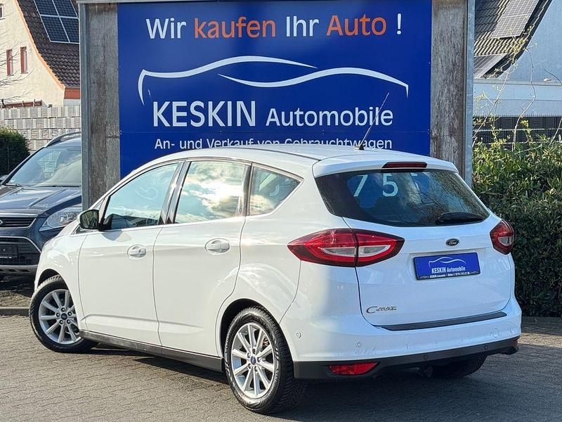 Gebraucht Ford C-MAX Titanium 120 PS (88 kW) 2016 Weiß Van / Kleinbus