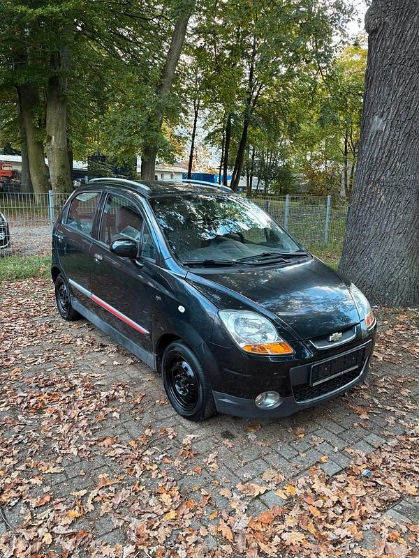 Schwarz Gebraucht 2007 Chevrolet Matiz Kleinwagen | 700 € (Guter Preis) - Bild 1/4
