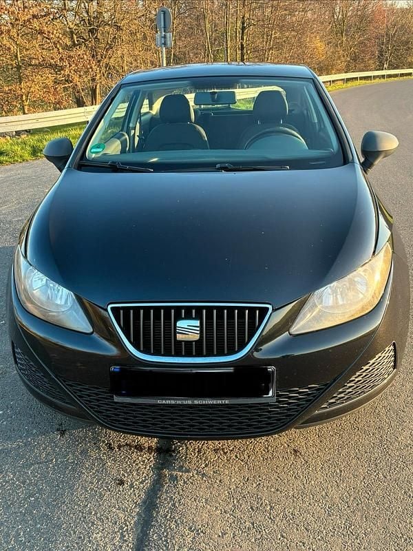 Gebraucht Seat Ibiza 83 PS (61 kW) 2011 Schwarz Kleinwagen