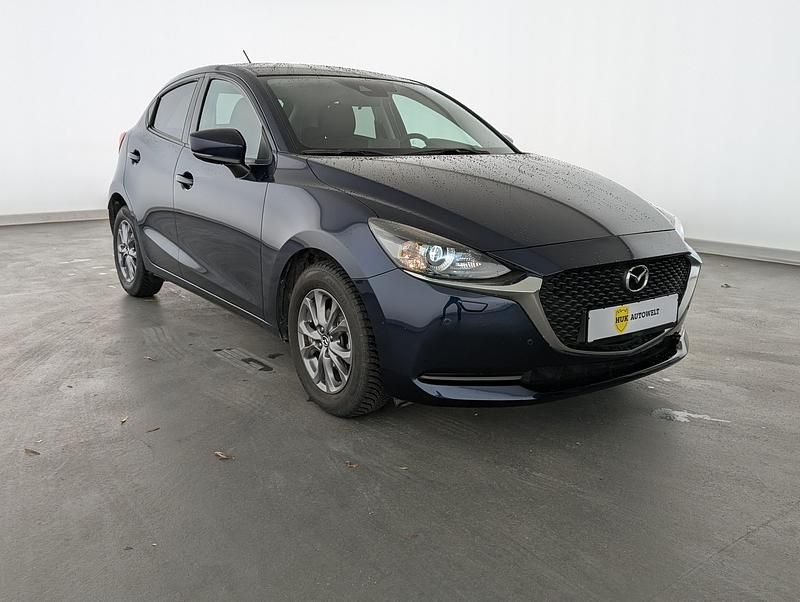 Gebraucht Mazda 2 Exclusive-Line 90 PS (66 kW) 2021 Deep crystal blue Kleinwagen