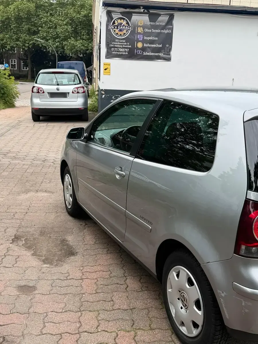 Gebraucht VW Polo United 60 PS (44 kW) 2008 Grau Kleinwagen