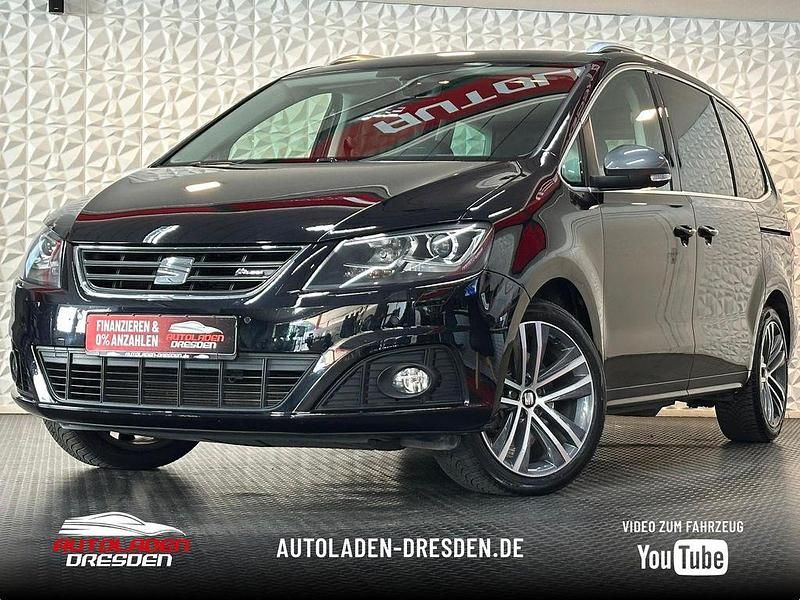Schwarz Gebraucht 2017 Seat Alhambra FR-Line Van / Kleinbus | 25.999 € (Etwas zu teuer) - Bild 1/4