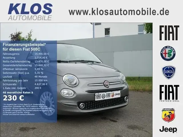 Gebraucht Fiat 500C Dolcevita 69 PS (50 kW) 2022 Cabrio