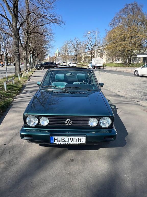 Gebraucht VW Golf Cabriolet 98 PS (72 kW) 1990 Grün Cabrio