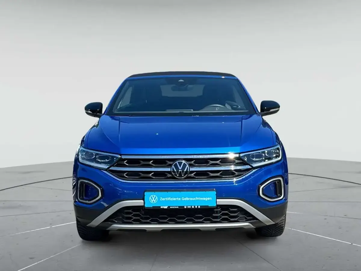 Gebraucht VW T-Roc Cabriolet Goal 116 PS (85 kW) 2025 Blau Cabrio