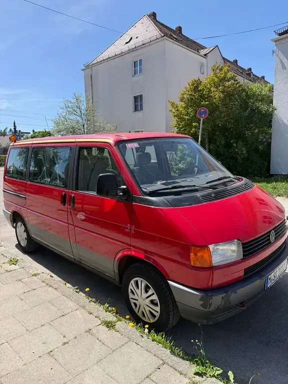 Gebraucht VW Multivan 92 PS (67 kW) 1995 Rot Van / Kleinbus