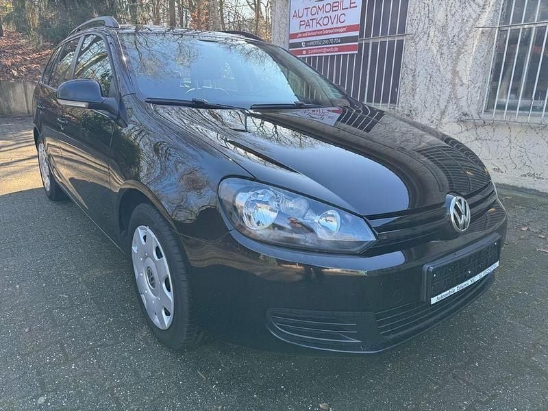 Gebraucht VW Golf VI Trendline 105 PS (77 kW) 2011 Schwarz Kleinwagen