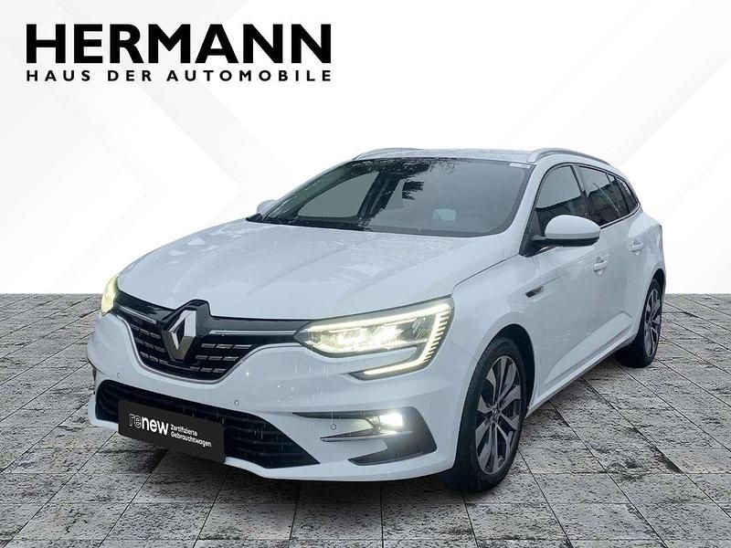 Weiß Gebraucht 2021 Renault Mégane GrandTour Intens Kombi | 14.890 € (Fairer Preis) - Bild 1/4