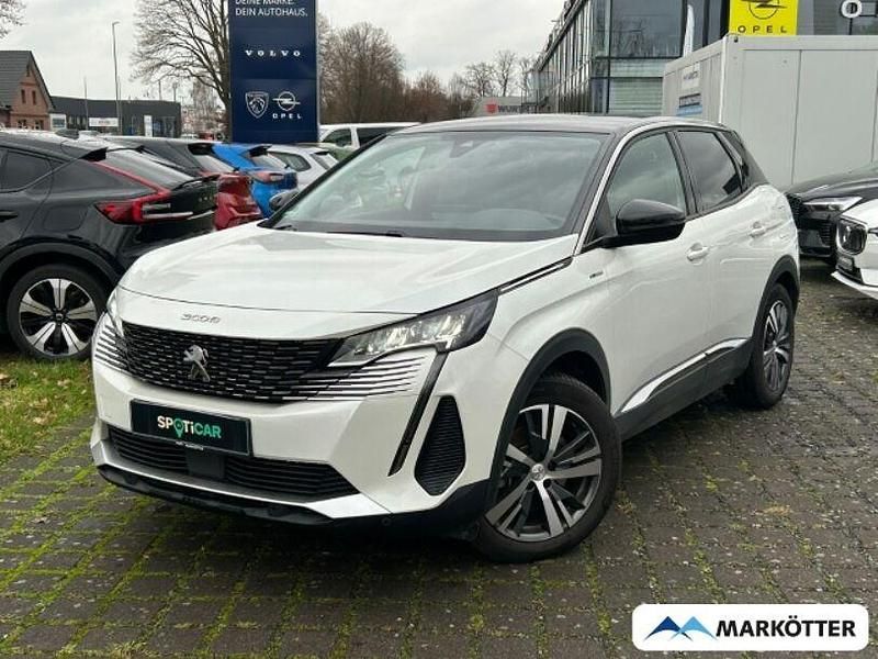 Weiss Gebraucht 2022 Peugeot 3008 Allure SUV | 25.980 € (Fairer Preis) - Bild 1/4