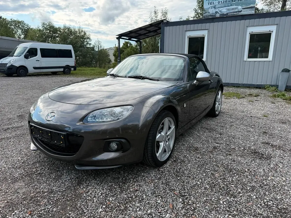 Gebraucht Mazda MX5 Sendo 126 PS (92 kW) 2014 Braun Cabrio