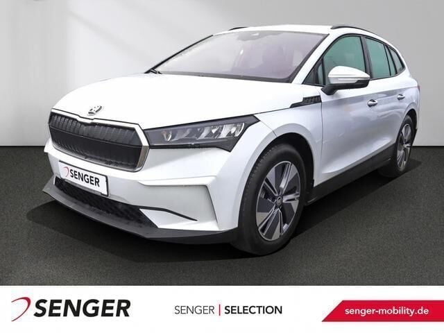 Moon weiss perleffekt met. Gebraucht 2021 Skoda Enyaq iV Loft SUV | 25.350 € (Guter Preis) - Bild 1/4