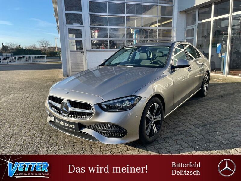 Silber Gebraucht 2021 Mercedes C180 Premium Limousine | 37.999 € (Teuer) - Bild 1/4