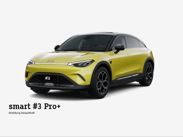 Weiß (dach schwarz) Neu 2024 Smart #3 Pro+ SUV | 43.490 € - Bild 1/4